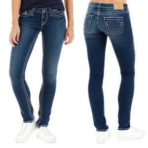 True Religion "Stella" Low Rise Skinny Jeans 26
